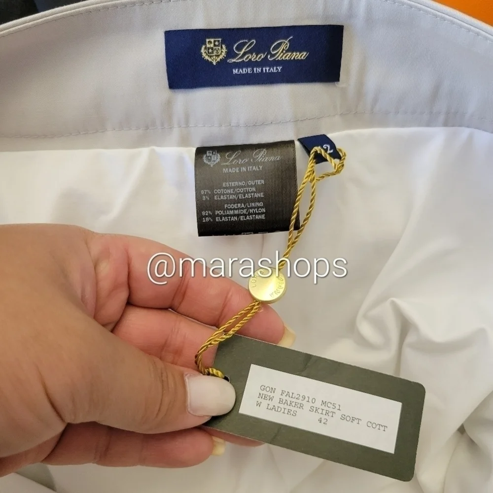 Loro Piana Baker Golf Skort
